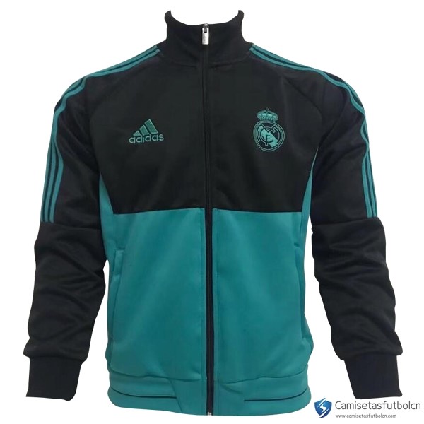 Chaqueta Real Madrid 2017-18 Negro Verde